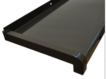 Parapet AL Hnědý na míru hloubka 240 mm